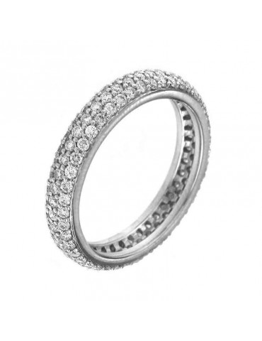 Picca Ring Veretta with White Diamonds for Women - 0