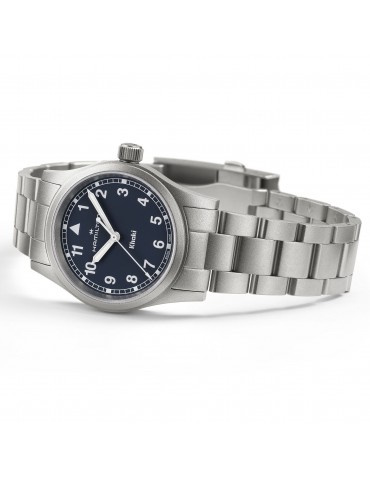 Hamilton Watch - Khaki Field Quartz 33mm Navy Blue - H69301140 2