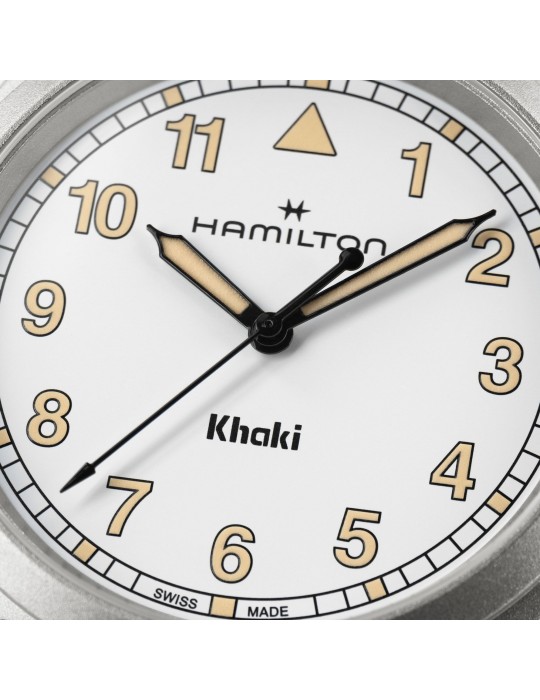 Hamilton Watch - Khaki Field Quartz 38mm White