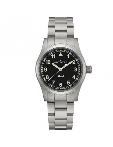 Orologio Hamilton - Khaki Field Quarzo 38mm Nero - H69401130