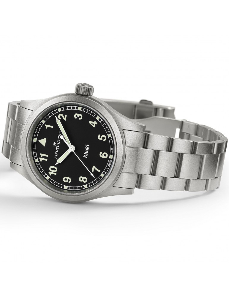 Hamilton Watch - Khaki Field Quartz 38mm Black
