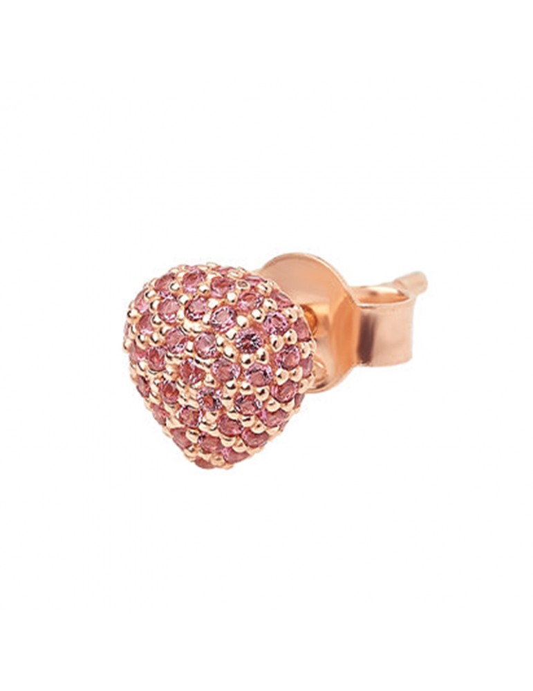 Mono Orecchino Rossoprezioso - Sparkling Pavè - Zirconi Rossi -25472RD
