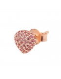 Mono Orecchino Rossoprezioso - Sparkling Pavè - Zirconi Rossi -25472RD