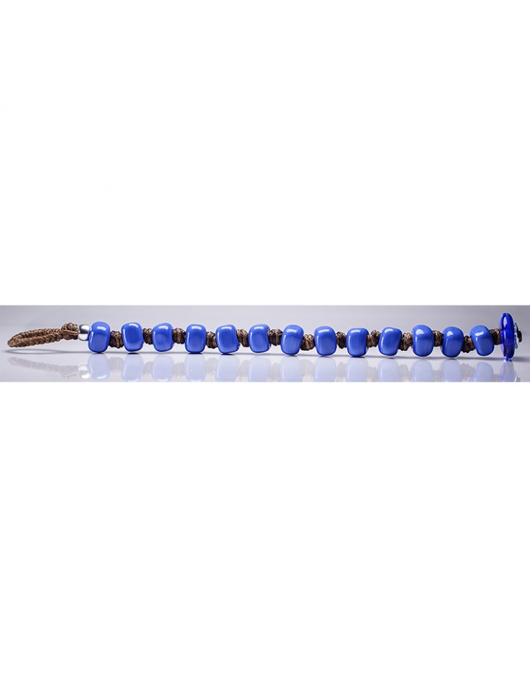 Bracciale Moi - Lapis - Perle In Vetro di Murano Blu - LAPIS