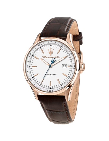 Maserati Watch - Sorpasso - Brown - 42mm - White - R8851124002