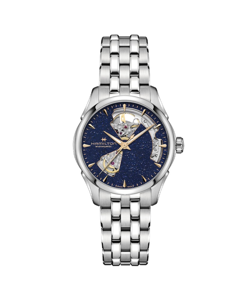 Hamilton Men's Watch - Jazzmaster Open Heart Automatic 36mm Sparkling Midnight Blue - H32215142