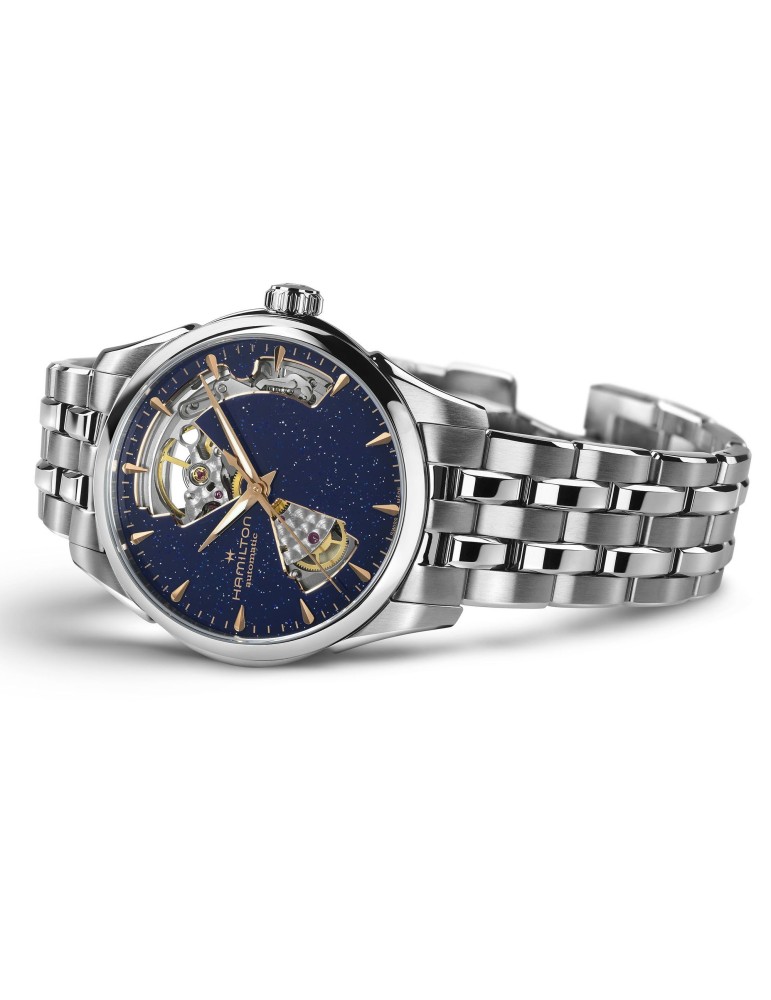 Hamilton Men's Watch - Jazzmaster Open Heart Automatic 36mm Sparkling Midnight Blue - H32215142