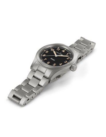 Hamilton Watch - Khaki Field Quartz 38mm Black Beige 2