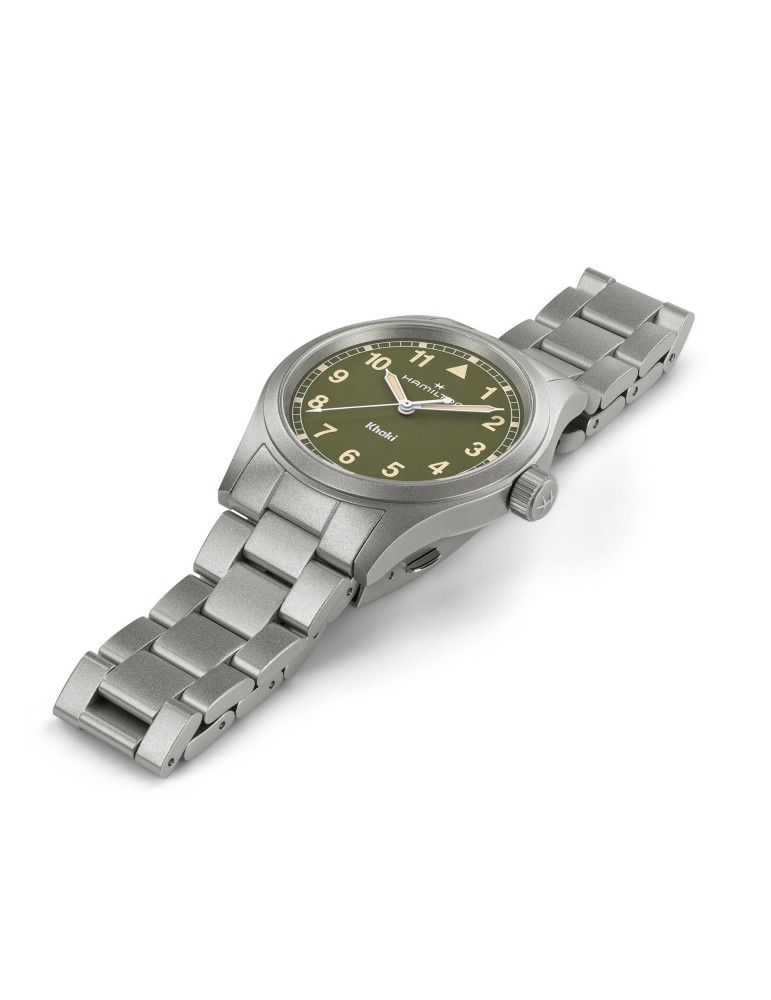 Orologio Hamilton - Khaki Field Quarzo 38mm Verde - H69401160