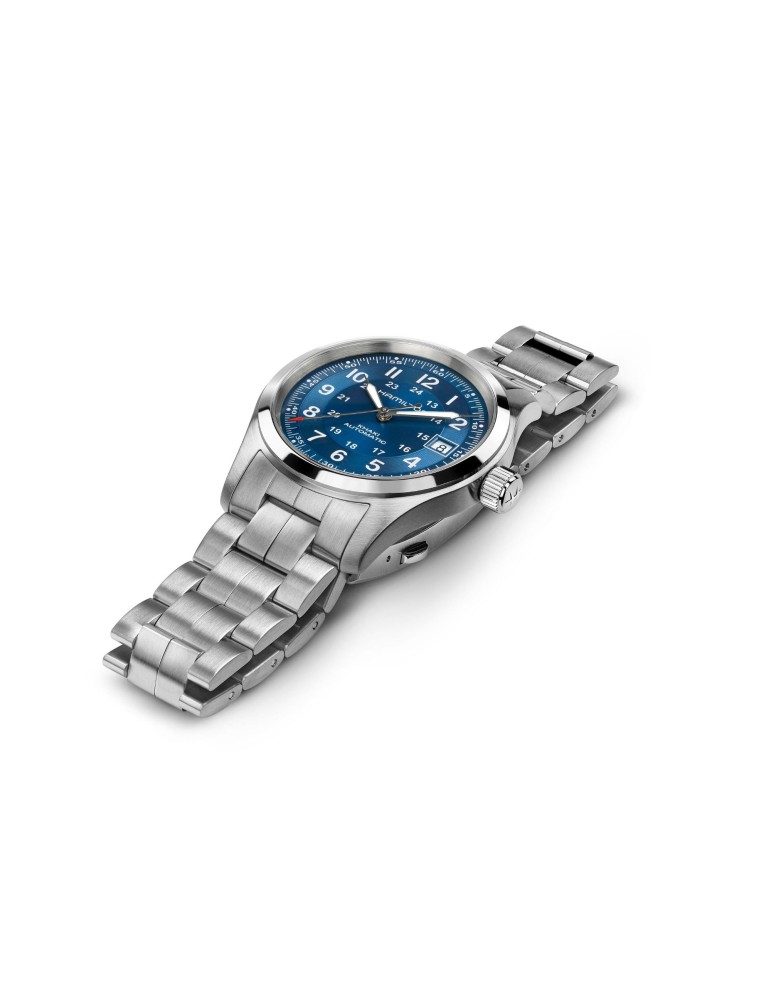 Hamilton Watch - Khaki Field Mechanical Automatic 38mm Blue