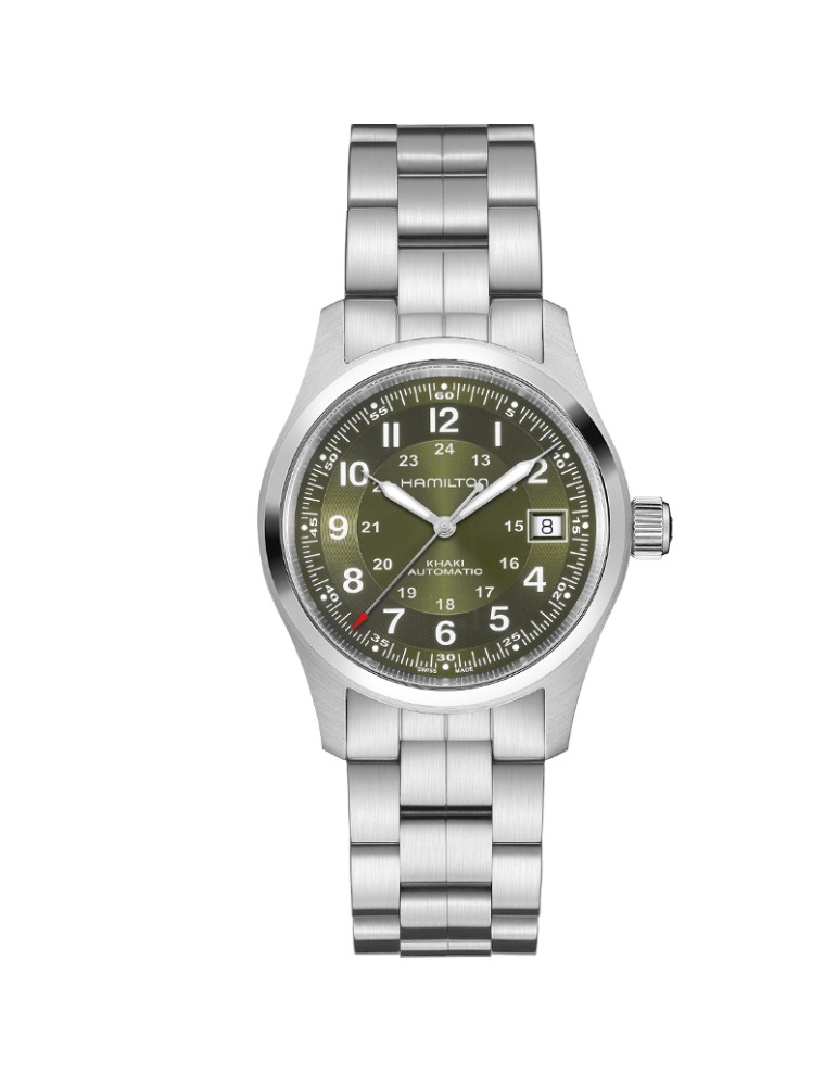 Hamilton Watch - Khaki Field Mechanical Automatic 38mm Green - H70455160