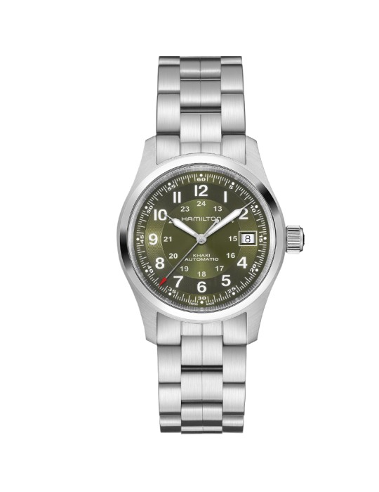 Orologio Hamilton - Khaki Field Meccanico Automatico 38mm Verde - H70455160