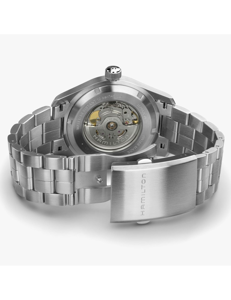 Orologio Hamilton - Khaki Field Meccanico Automatico 42mm Blu - H70605140