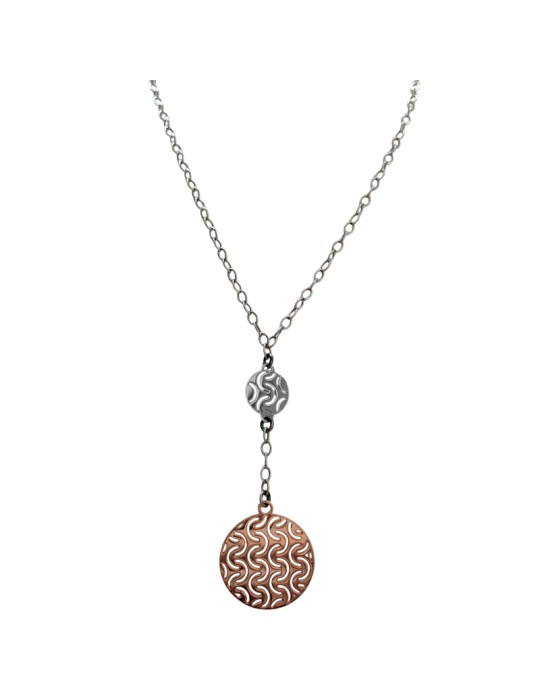Collana Boccadamo - Argento 925% - Pendente Rosato - GR327