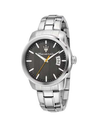 Maserati Watch - Success-Time & Date-Silver-42mm-Black-R8853121012