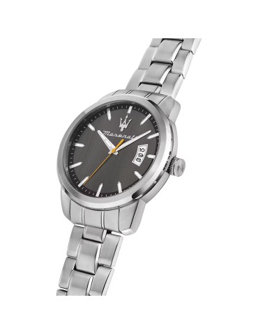 Maserati Watch - Success-Time & Date-Silver-42mm-Black-R8853121012 2