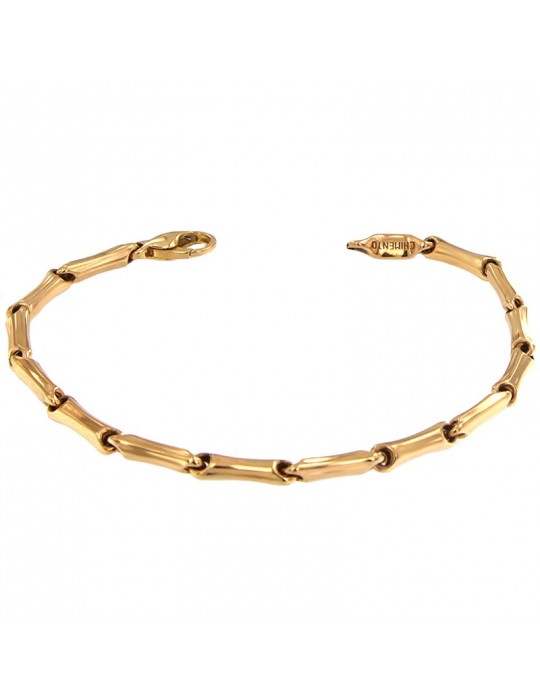 Chimento Bracelet - Tradition Gold 18.5 cm in Rose Gold - 0 Chimento Bracelet - Tradition Gold 18.5 cm in Rose Gold - 0