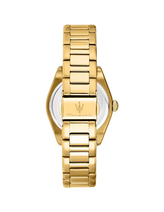Maserati Watch - Gold - 35mm - Mother of Pearl - Crystals - R8853152502