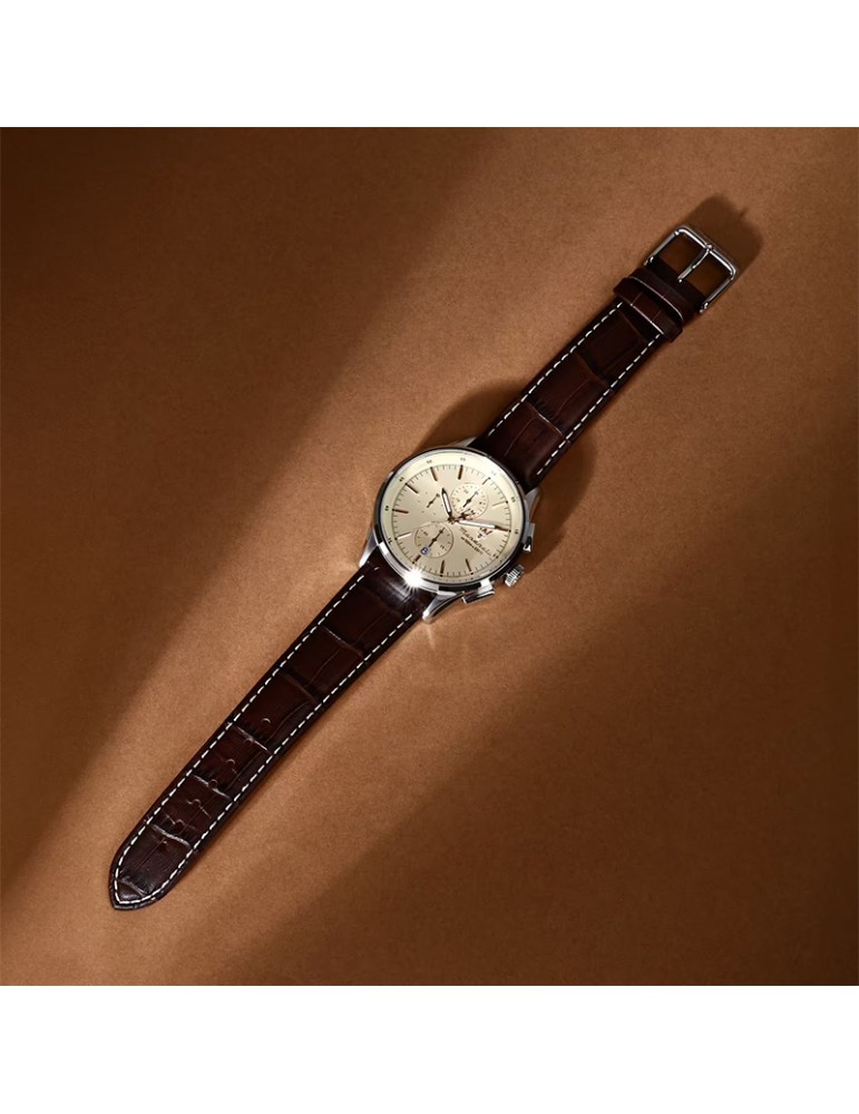 Maserati Watch - Chronograph - Brown - 42mm - Ivory - R8871624010