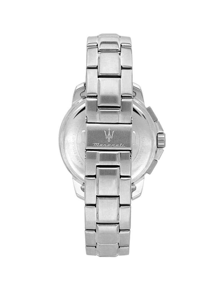 Maserati Watch - Silver-42mm-Light Blue-Orange Details-R8873621044