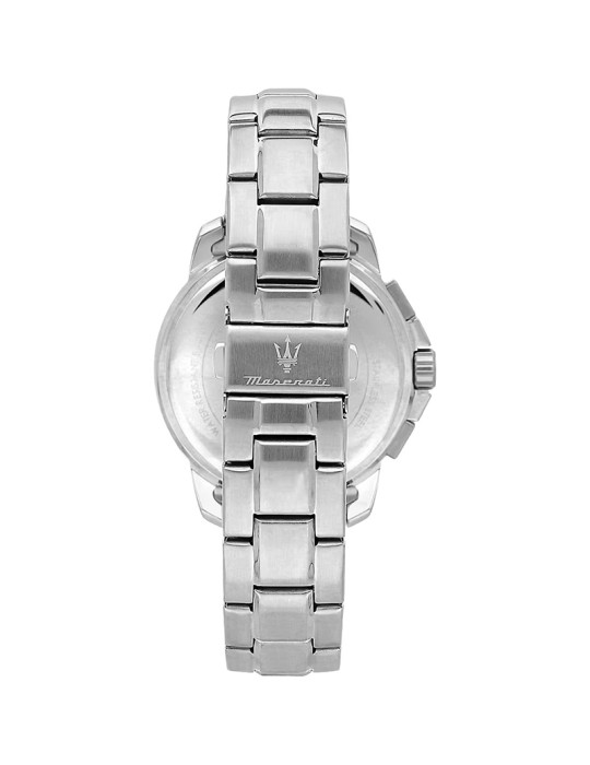 Maserati Watch - Silver-42mm-Light Blue-Orange Details-R8873621044