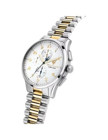 Orologio Maserati - Cronografo - Silver e Gold-42mm-Bianco-R8873624003 2