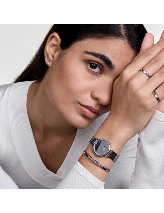 Daniel Wellington Watch - Petite Reflection Silver -28mm-DW00100796