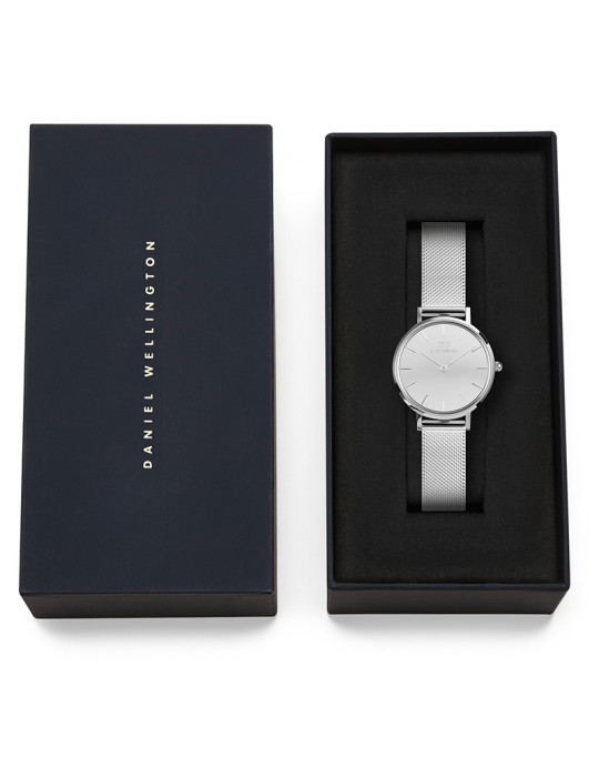 Daniel Wellington Watch - Petite Reflection Silver -28mm-DW00100796