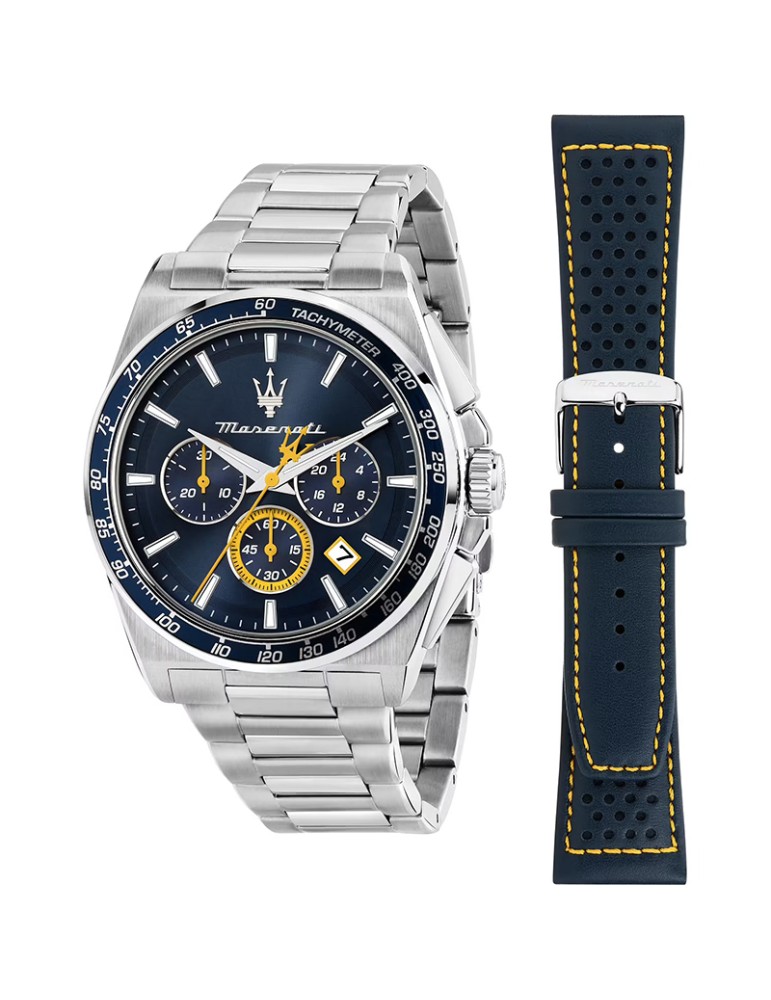 Maserati Watch Special Pack - Silver - 43mm - Black - R8873652001