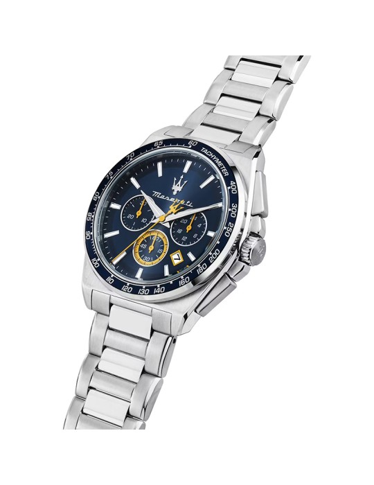 Special Pack Orologio Maserati - Silver - 43mm - Nero - R8873652001