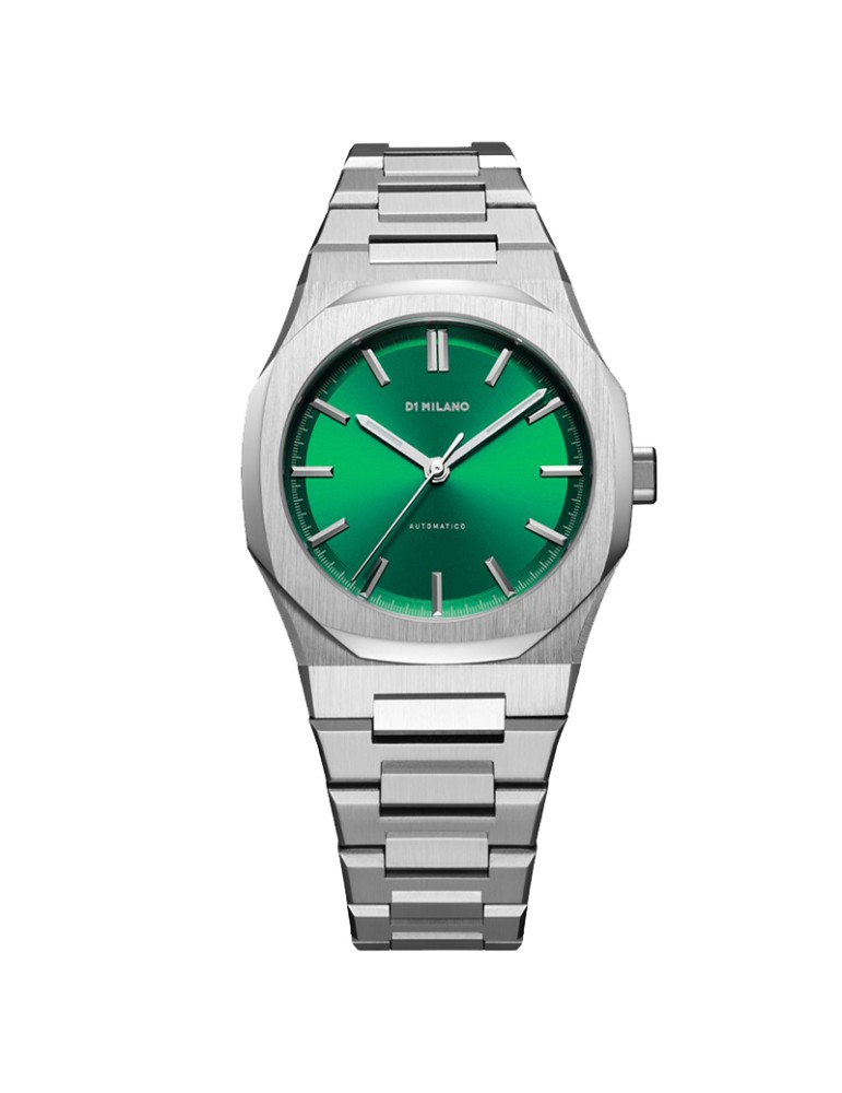 Orologio D1 - Green Code - Automatico - Silver - 36mm - Verde - ATBU05