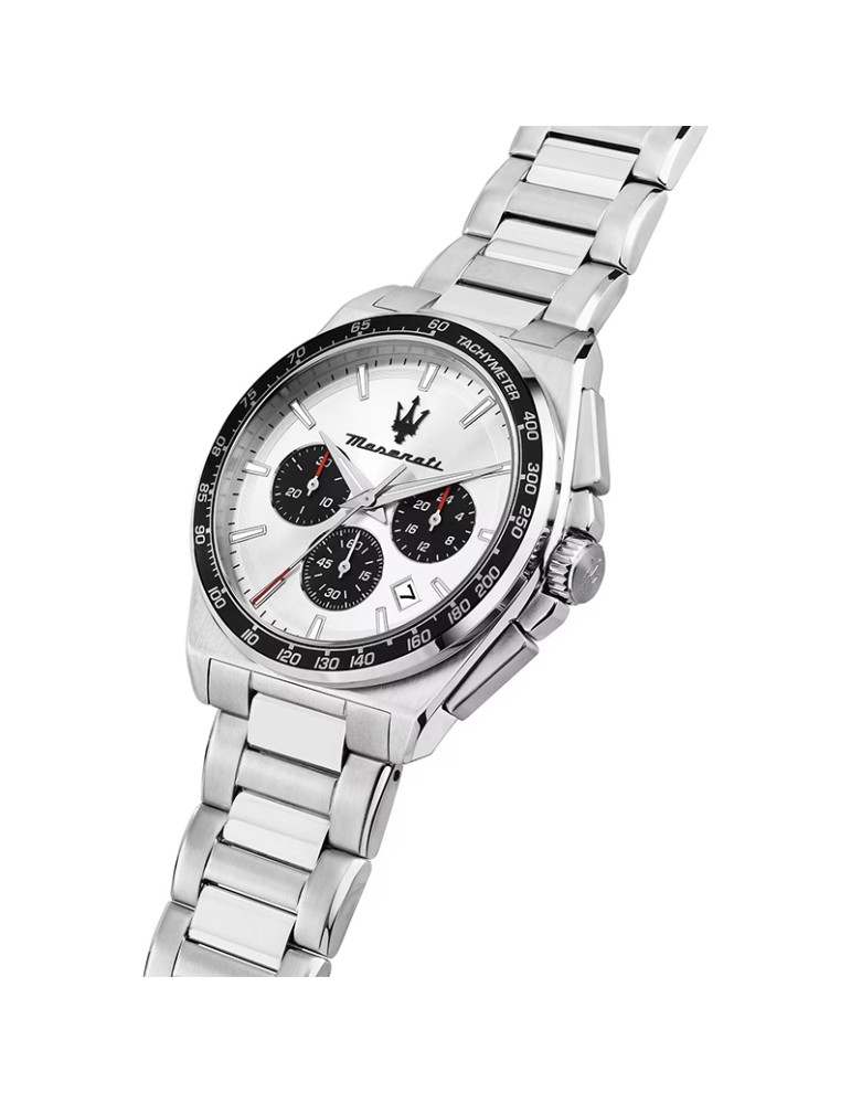 Orologio Maserati - Silver - 43mm - Argento-Contatori Neri-R8873652006