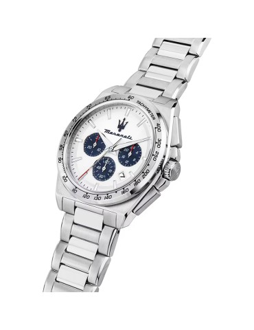 Maserati Watch - Silver - 43mm - White -R8873652007 2
