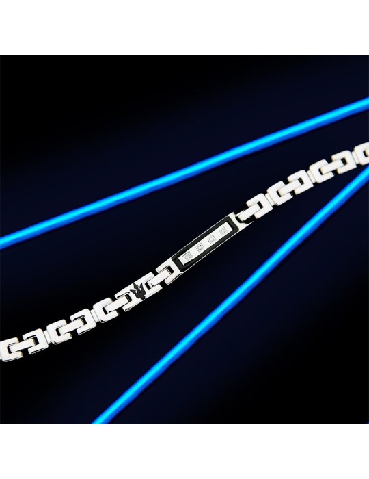 Maserati Bracelet - Diamonds-316L Steel-White Diamonds-JM125ATY21