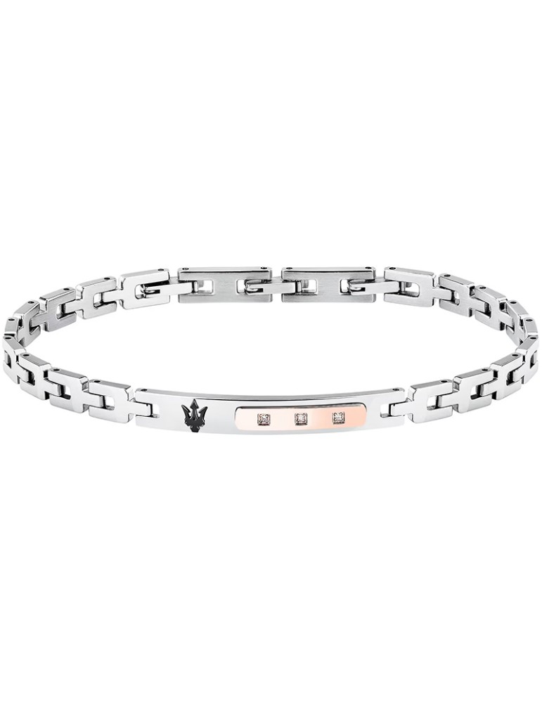 Bracciale Maserati - Diamonds - Rose Gold -Diamanti Bianchi-JM125ATY23