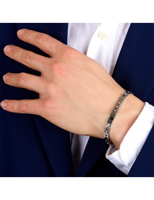 Maserati Bracelet - Diamonds - Rose Gold - White Diamonds-JM125ATY23