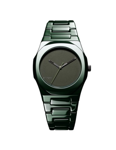 D1 Watch - Pure Green Ceramic Quartz 37mm Green