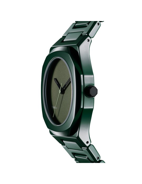 D1 Watch - Pure Green Ceramic Quartz 37mm Green