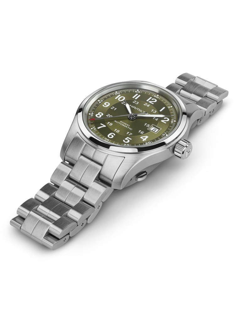 Orologio Hamilton - Khaki Field Meccanico Automatico 42mm Verde - H70605160