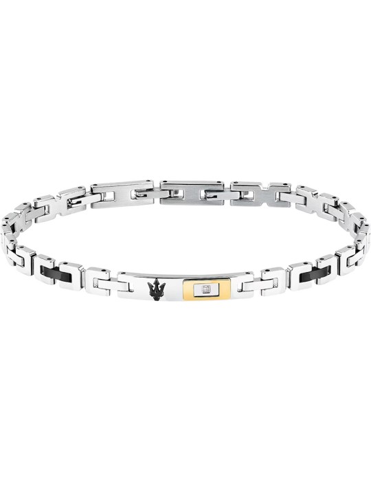 Maserati Bracelet-Diamonds-Golden Element-White Diamond-JM125ATY25