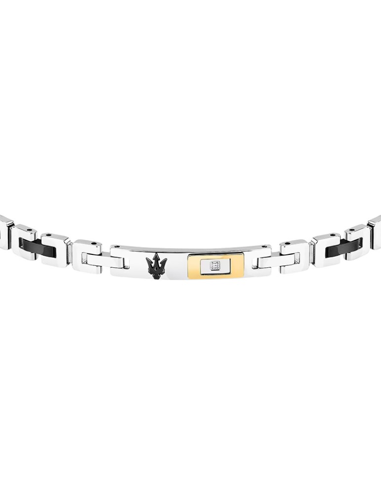 Maserati Bracelet-Diamonds-Golden Element-White Diamond-JM125ATY25