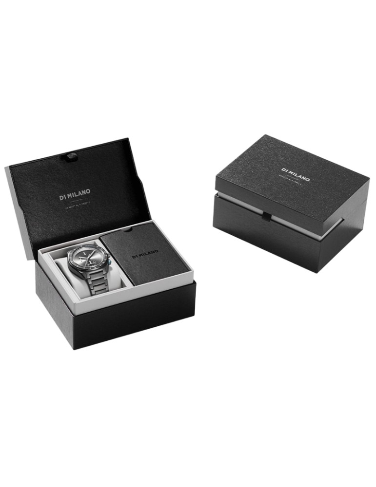 Orologio D1 Milano - Essential Black - 40mm - PVD Light Gun - CHBJ21
