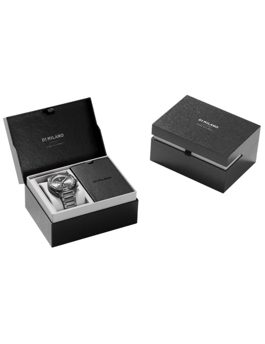 Orologio D1 Milano - Essential Black - 40mm - PVD Light Gun - CHBJ21