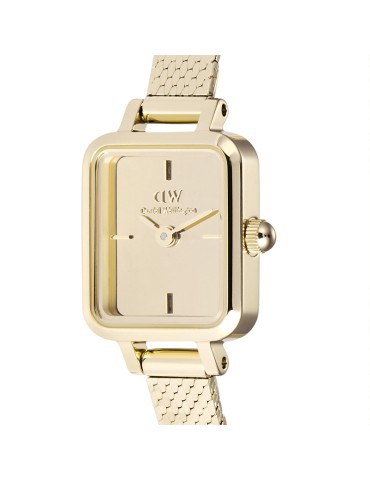 Daniel Wellington Watch-Quadro Mini Reflection-Gold-15x18mm-DW00100801 2