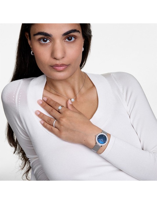 Orologio Daniel Wellington - Silver - 32mm -Madreperla Blu-DW00100825