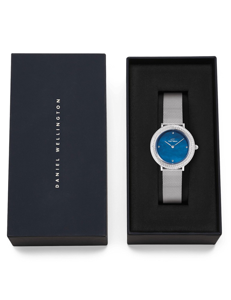 Daniel Wellington Watch - Silver - 32mm - Blue Mother-of-Pearl - DW00100825