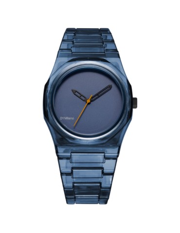 Orologio D1 Milano - Nylon Exp_Cobalt Solo Tempo 39mm Blu - 0