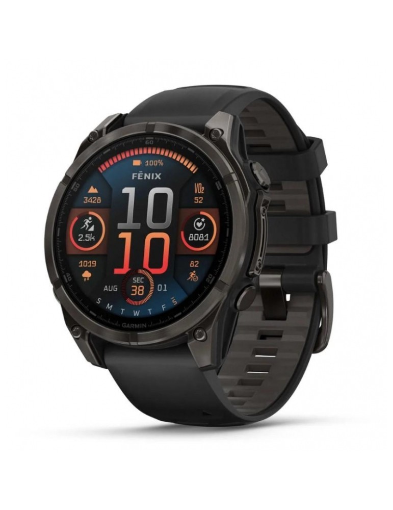 Orologio Smartwatch Garmin - Fēnix® 8 - Amoled - 47mm - Nero - 010-02904-21