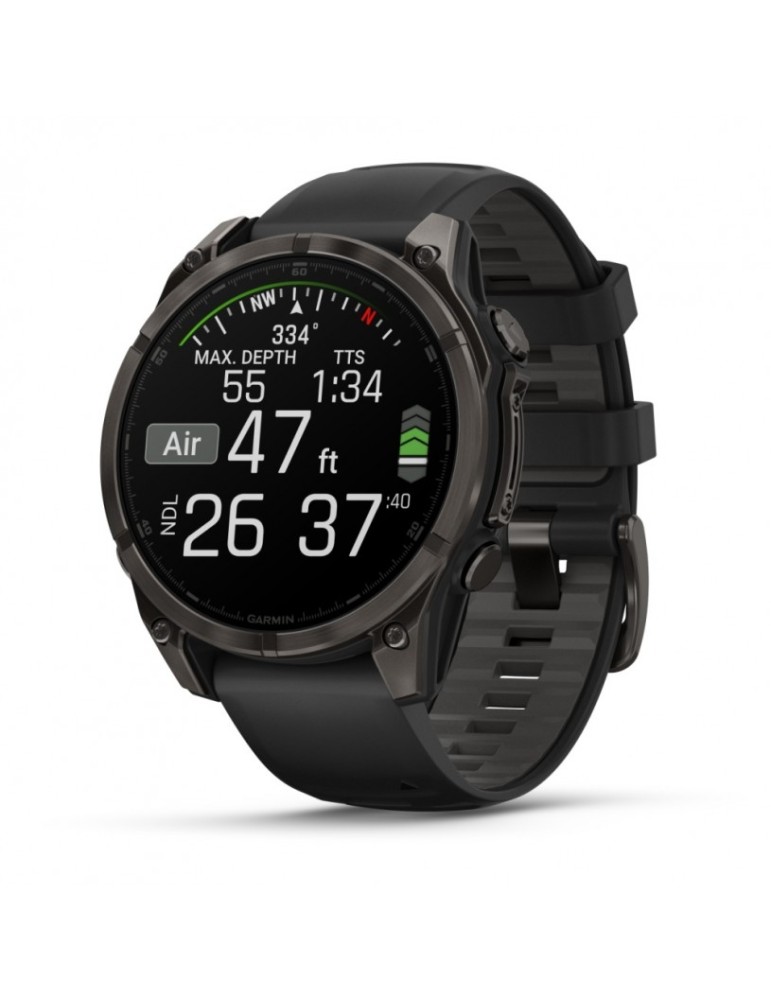 Garmin Smartwatch Watch - Fēnix® 8 - Amoled - 47mm - Black