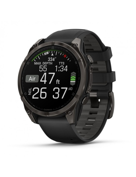 Garmin Smartwatch Watch - Fēnix® 8 - Amoled - 47mm - Black